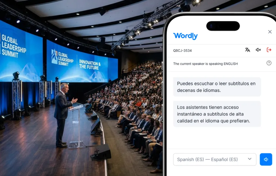 AI翻译需求激增，Wordly三年增长668%：活动语言无障碍成新常态